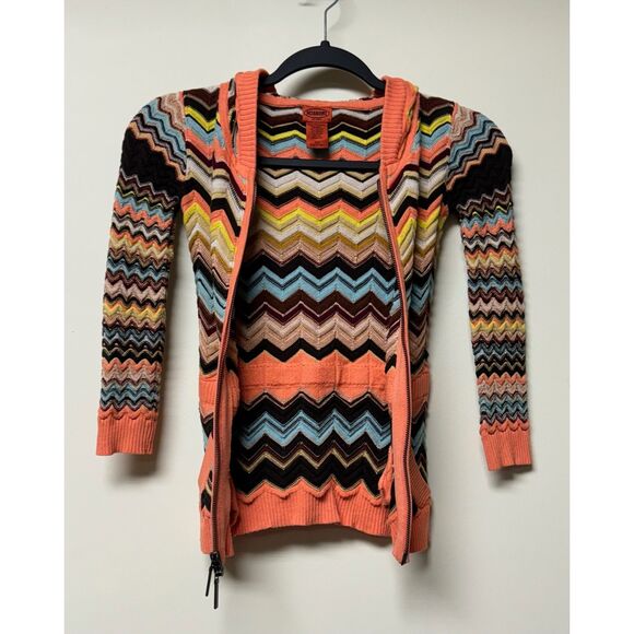 MISSONI for Target Original 2011 Girls Zip Up Cardigan Sweater, Sz XS - Picture 3 of 10